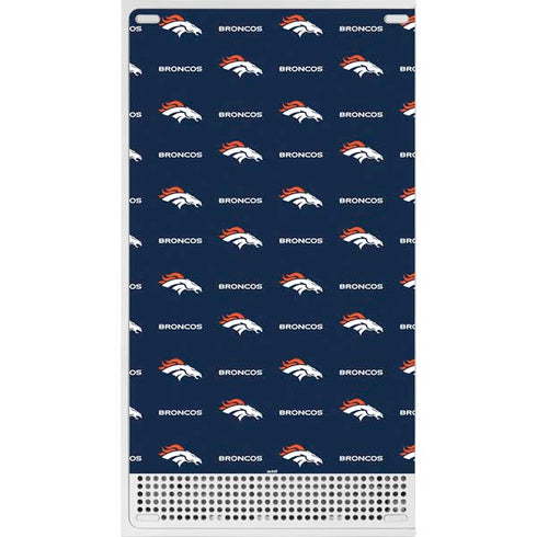 NFL Denver Broncos Blitz Series Xbox Series S Console Skin